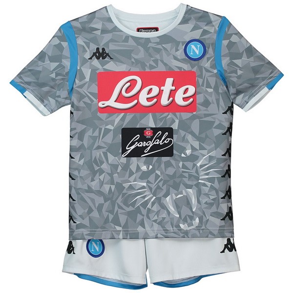 Camiseta Napoli Tercera equipación Niños 2018-2019 Gris